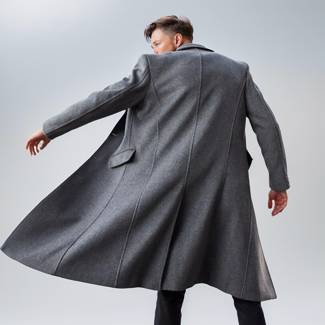 Quentin | Stylish Knee-Length Overcoat for Men