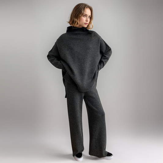 Abby - Pullover Sweater Top and Pant Sets