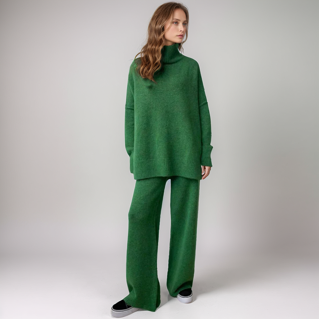 Abby - Pullover Sweater Top and Pant Sets