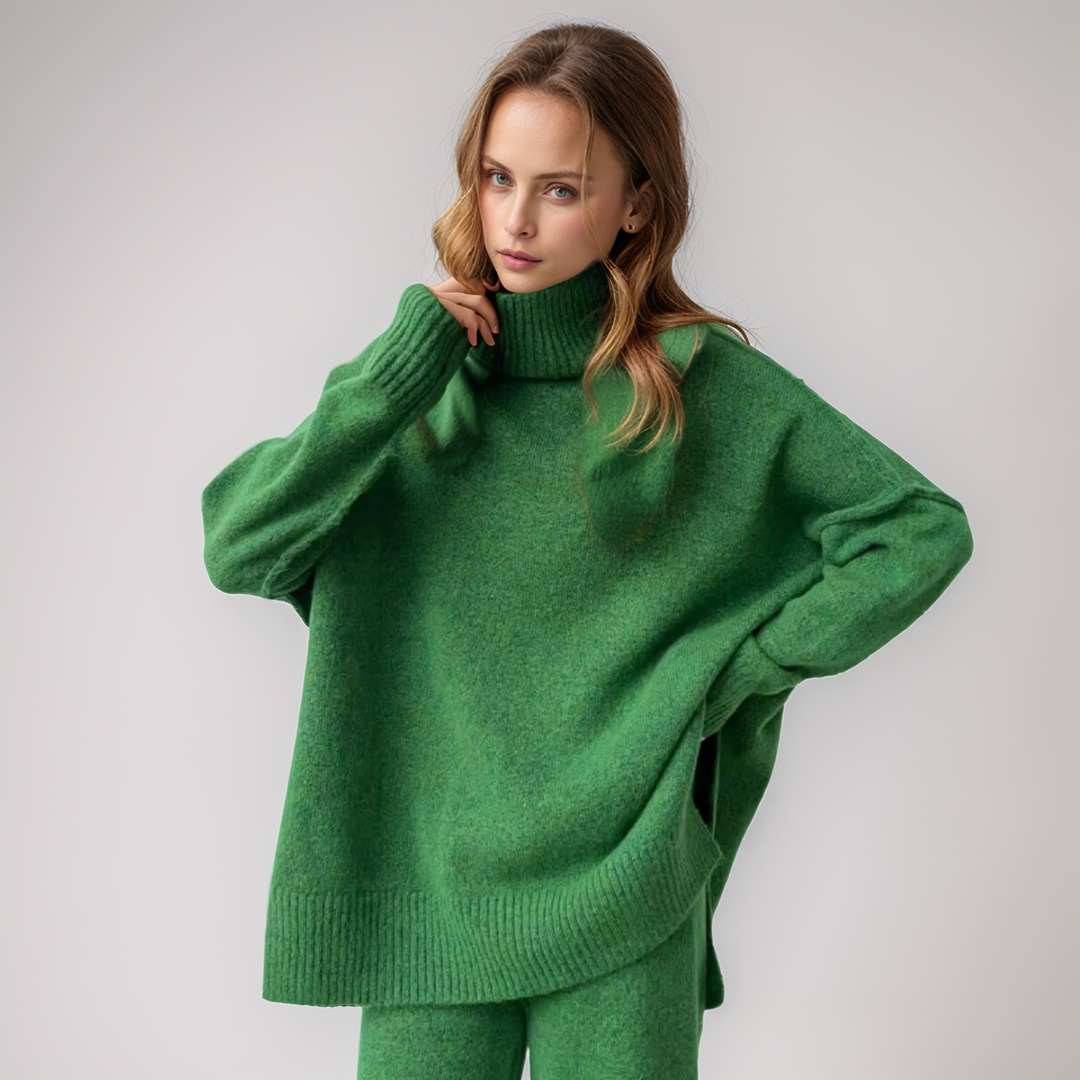 Abby - Pullover Sweater Top and Pant Sets