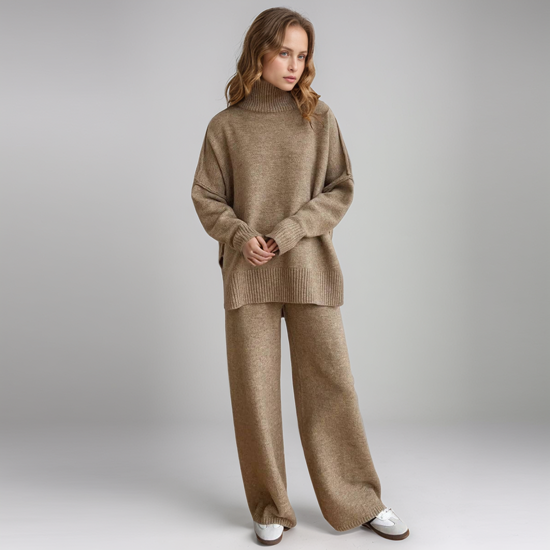 Abby - Pullover Sweater Top and Pant Sets