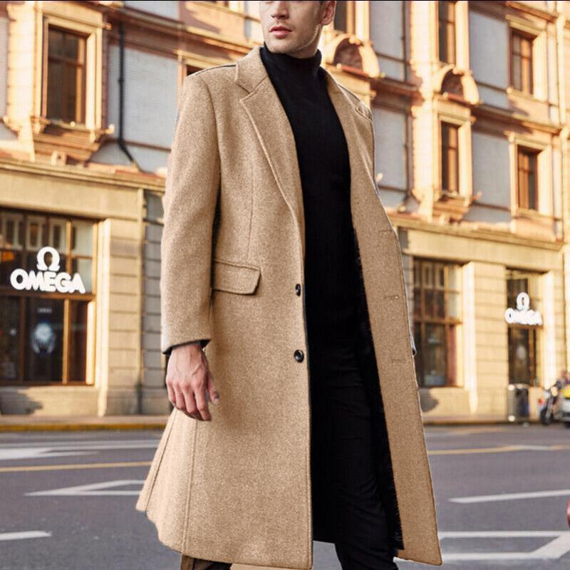 Quentin | Stylish Knee-Length Overcoat for Men